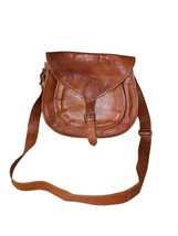 Great Seal of The State of Oklahoma 1907 Leather Crossbody Saddle Bag LG... - $33.25