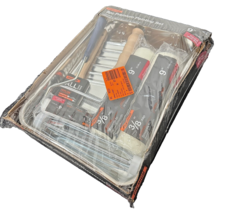 Premium 8‑Piece Metal Paint Tray Set with Rollers &amp; Brushes – New, Open Box - $24.74