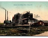 National Lime &amp; Stone Plant Carey Ohio OH UNP DB Postcard V19 - $10.84
