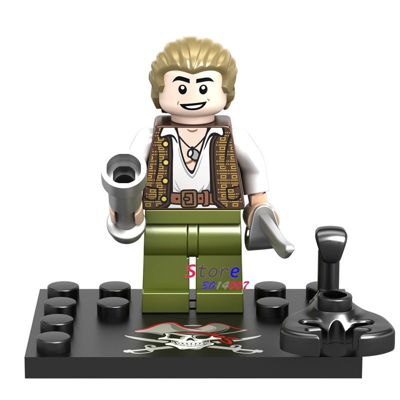 Single Sale Henry Turner Pirate of Caribbean Salazar&#39;s Revenge Minifigur... - $2.85