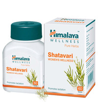 Himalaya Herbals Shatavari 60 Tablets | Pack of 1,2,3,4,5,6,8,10,12,15,20 - $12.42+