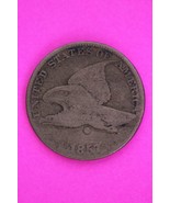 1857 Counter Stamped Cud Flying Eagle Cent Penny Exact Early Coin Pictur... - €57,05 EUR