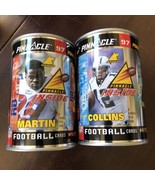 Pinnacle 97 NFL Football Sealed Tin Can Cards Inside Kerry Collins Curti... - $18.80