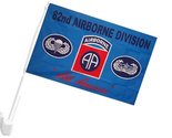AES 12x18 Wholesale Lot 12 Airborne 82nd Blue Car Vehicle 12&quot;x18&quot; Flag - £46.20 GBP