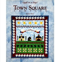Quilt in a Day Town Square Sampler by Eleanor Burns Paperback Spiral Bound - £9.52 GBP