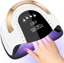 268W UV LED Nail Lamp LKE Nail Dryer for Gel Polish 4 Timers UV Nail Lamp  - $40.54