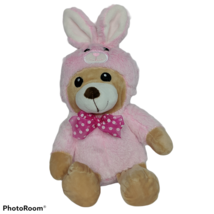 Dan Dee Collectors Choice Easter Bear Bunny Ears Stuffed Animal 14.5&quot; - £19.98 GBP