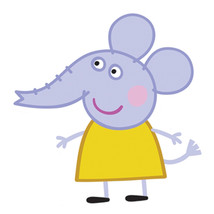 Peppa Pig Emily Elephant Cardboard Cutout - £35.01 GBP