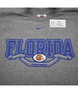Florida Gators Nike Shirt Mens M Gray Pull Over Short Sleeve Mock Neck K... - £12.44 GBP