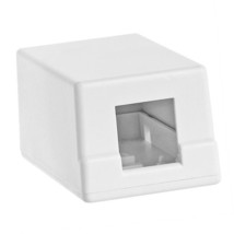 1-Port (Single Port) Unloaded Keystone Jack Surface Mount Box - $15.19