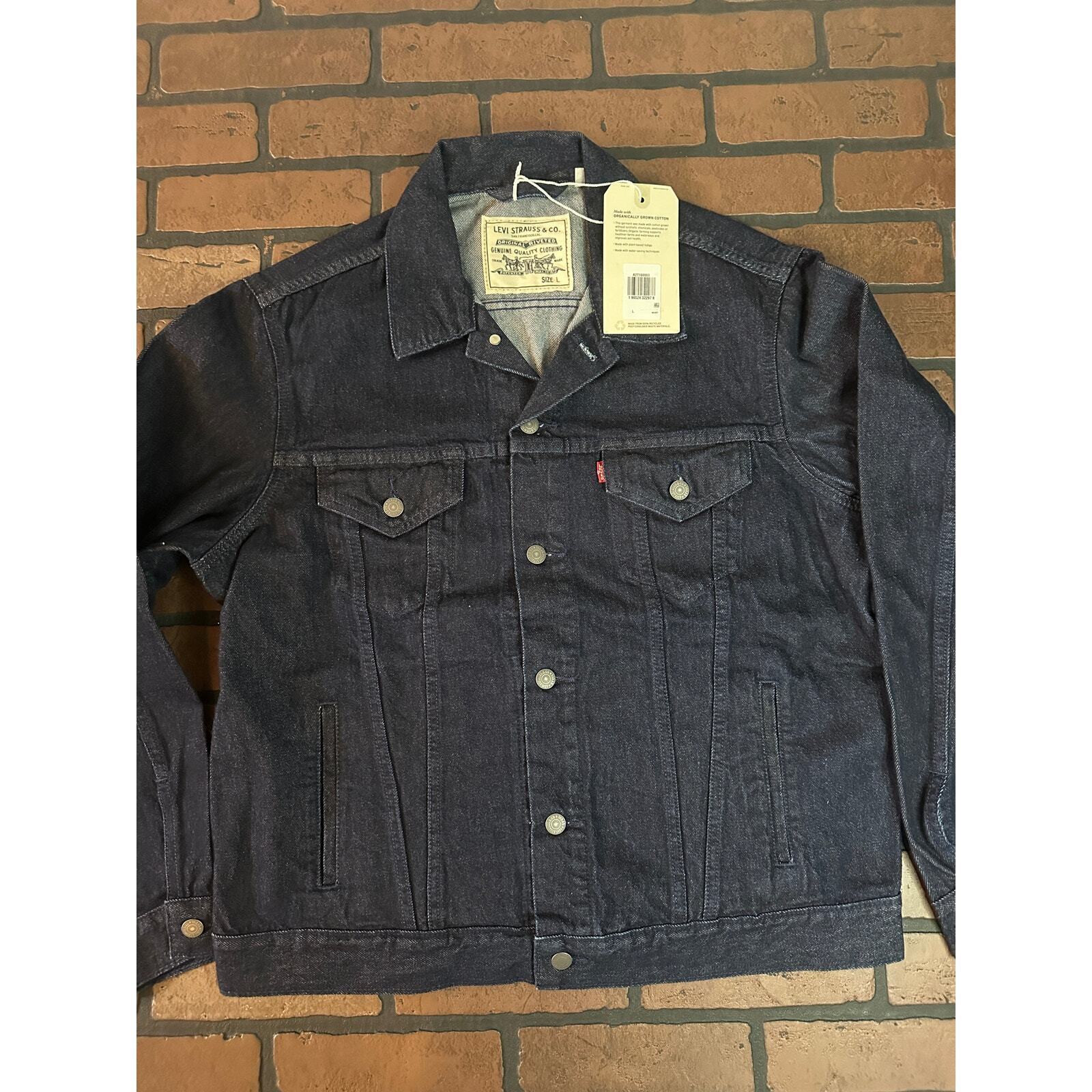 Levi's Blu Scuro Jeans Giacca