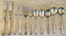 Towle Old Lace Sterling Silver Flatware Two 2-Place Settings 11 Pieces - $395.01