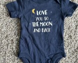 Koala Baby Baby Boy 3-6 Months &quot;Love You To The Moon And Back”One Piece ... - $5.89