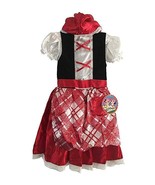 NWT Size 3+ Lalaloopsy Dress Up Kids Dress Scarlet Riding Hood Red Costume - £19.73 GBP