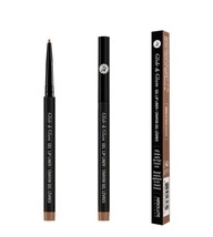 ABSOLUTE NEW YORK GLIDE &amp; GLAM GEL LIP LINER MDG14 NUDE BROWN W/ SKINNY TIP - £1.55 GBP