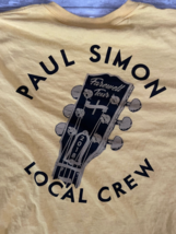 Men’s XL Paul Simon Farewell Tour Local Crew Shirt - £23.59 GBP
