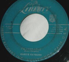 Classic Margie Rayburn on Liberty Records / 45 Rpm / I'm Available / If ... - $4.90