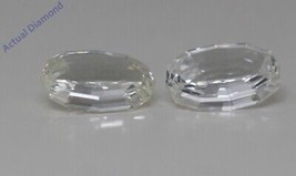 A Pair Of Oval Step Natural Mined Loose Diamonds (1.35 Ct H Vvs2 Clarity) - £3,558.49 GBP