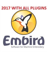 Embird 2017 with all plug ins full software on USB stick or Download - $1,686.93 MXN