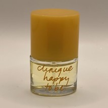 Clinique HAPPY TO BE Women .14 oz 4 ml Perfume Travel Size Spray - NEW - £10.31 GBP