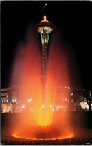 Space Needle Seattle Washington Postcard Unposted - £7.86 GBP