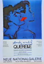 Andy Warhol - Poster Original Exhibition - Quarrel - Fassbinder - Berlin - £191.26 GBP