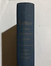 A letter from Grosvenor Square;: An account of a stewardship; Winant, John Gilbe - £19.23 GBP