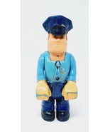 Fisher-Price Husky Helper Construction Worker and Policeman Figures 1970... - £5.52 GBP