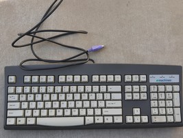 emachines vintage Keyboard - Grey ~ S/N: 203282147V3(PS-2) - $33.31 CAD
