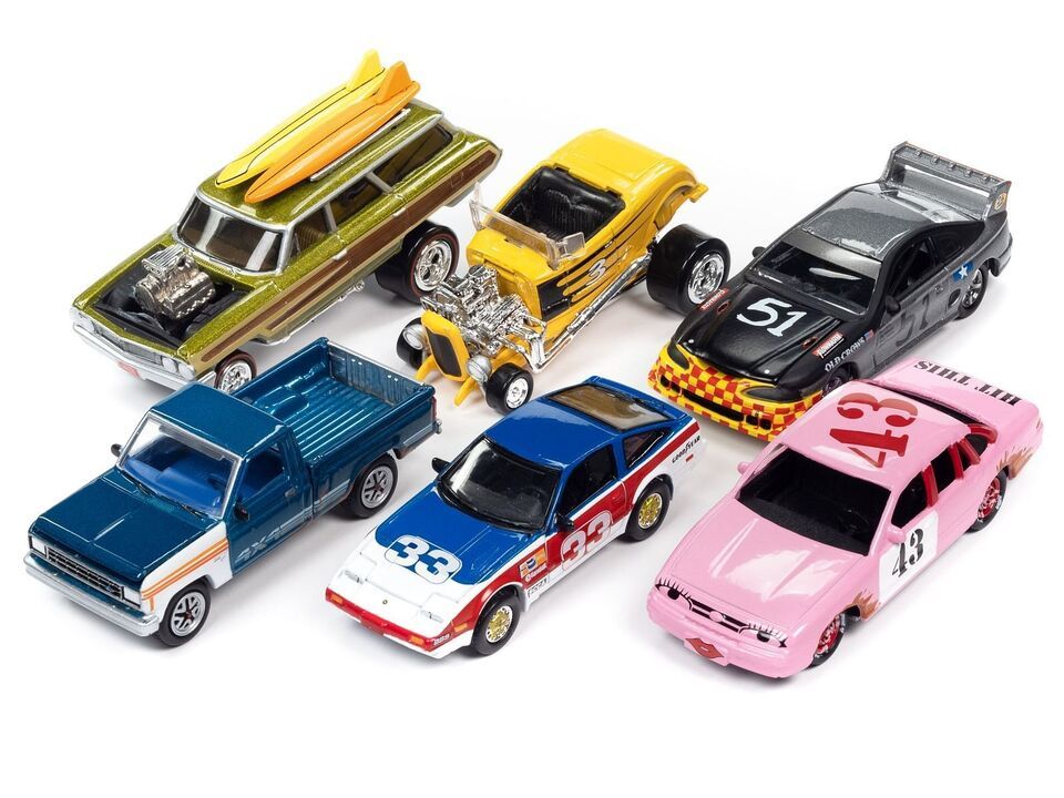Primary image for "Street Freaks" 2023 Set A of 6 Cars Release 1 1/64 Diecast Model Cars by Johnn