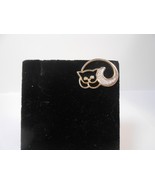 Vintage &#39;AVON&#39;  Silver Tone  CAT Tac PIN - $95.37 MXN