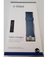 New Fitbit Charge 2 Classic Accessory Band Bracelet Authentic Fitbit Blu... - £7.76 GBP