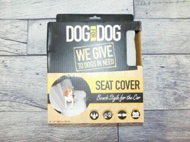 Dog For Dog Car Vehicle Seat Cover 56 x 47 Inches Bench Style Gray - £22.09 GBP