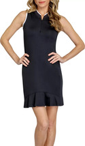 NWT Ladies TAIL Activewear Black Sleeveless Golf Tennis Flounce Dress - S M &amp; L - £56.25 GBP