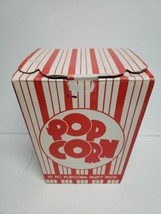 Vtg 10 pc Popcorn Party Pack - Reusable Plastic Popcorn Buckets &amp; Tumblers Set - £16.74 GBP