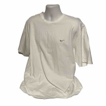 Vintage Nike Silver Tag Running Swoosh Athletic Shirt Men’s XL XLarge White - £16.94 GBP