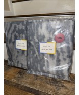Matouk Schumacher Serengeti Grey Silver King Duvet Shams Set 3 ~New~ - $9,187.44 MXN