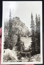 VTG 1948 EKC RPPC Surprise Lake Teton Glacier Trail National Park WY Postcard - £9.77 GBP
