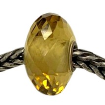 Authentic Trollbeads Precious Stone 51807 Golden Quartz - £27.67 GBP