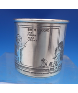 Nursery Rhyme by Blackinton Sterling Baby Cup GW #5624 with Birth Record... - $349.46 CAD