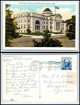 IOWA Postcard - Des Moines, Iowa State Historical Building M3 - £2.52 GBP