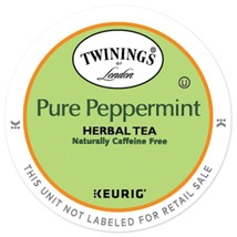 Twinings Pure Peppermint Herbal Tea 24 to 144 Count Keurig K cups Pick Any Size  - $25.89+