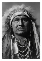 Crow Scout Who Served With Custard Native American By Edward Curtis 4X6 Photo - £6.35 GBP