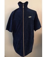 Veezo Navy Blue Zip Up Short Slvd Shirt Jacket Pockets Size 2XL Tracksui... - $276.73 MXN