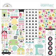 Doodlebug Essentials Page Kit 12&quot;X12&quot; - My Happy Place - $49.99