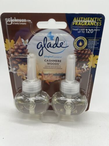 Glade Plugins Scented Oil Refills - Cashmere Woods - 2 Count Refills COM... - $5.39