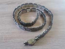 Vintage Armenian Soviet Belt 1960s, Armor Link Belt, Antique Ethnic Belt - £89.80 GBP