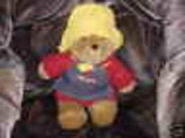 15&quot; Sears Craftsman PADDINGTON BEAR Plush Toy Kids Gift - £19.82 GBP