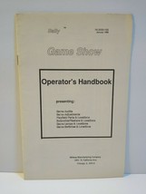 Game Show Pinball Machine Handbook Original 1990 Vintage Game Mini Booklet - £15.27 GBP