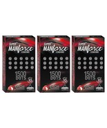 Manforce Litchi Flavoured Extra Dotted Condoms for Men| Pack of 3 - £19.46 GBP